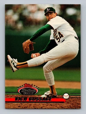 GOOSE GOSSAGE 1993 STADIUM CLUB A'S - Image 1 of 2