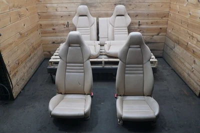 Set Front Rear Left Right Sport Seat Cedar OEM Porsche Panamera 970 10-16 *Note* Foto 1 de 4