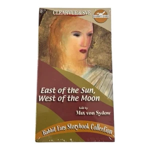 East of the Sun, West of the Moon - Sealed Rabbit Ears VHS - by Max von Sydow - Picture 1 of 2