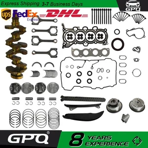 G4NH Engine Rebuild Kit - Crank Piston ConRod Timing For 17-24 Hyundai Kia 2.0L - Picture 1 of 22