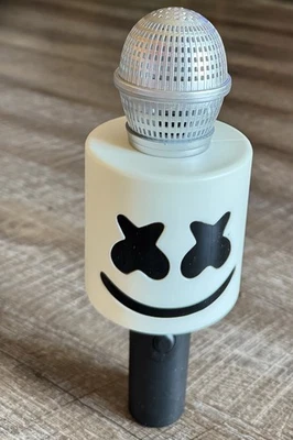 Disfraz de Halloween iluminado micrófono Marshmello (el sonido no funciona) Foto 1 de 4