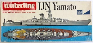 MPC ESCALA 1/1200 IJN YAMATO WW2 JAPONÉS SUPER ACORAZADO MODELO KIT OPERACIÓN - Imagen 1 de 3
