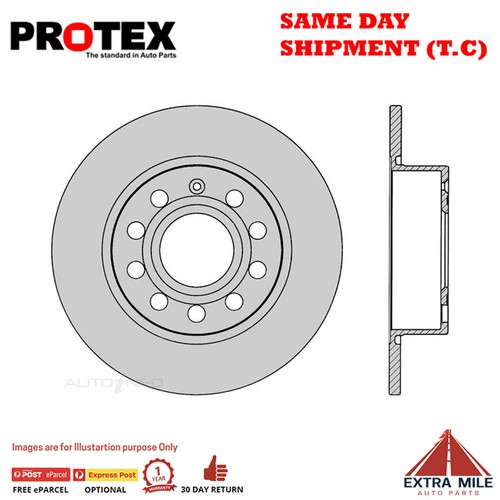 1X PROTEX Rotor - Rear For SKODA YETI 5L 4D SUV AWD. | eBay Australia