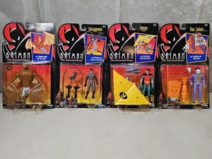 Batman: The Animated Series 1992 Robin -Joker -Catwoman -ManBat MINT NOS SEALED - Picture 1 of 22
