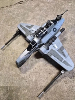 Star Wars Clone Wars ARC-170 Fighter Shadow Squadron completo plus bonecos - Imagem 1 de 4