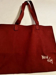 Mary Kay Large Burgundy Maroon Open Tote Bag. Pink. Nice! - Picture 1 of 7