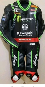 New Man _Motorbike/ Racing Customize /orginal cowhide leather Motorcycle suit - Picture 1 of 7