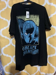 Marvel Black Panther Black T-Shirt Men’s XL - Picture 1 of 1