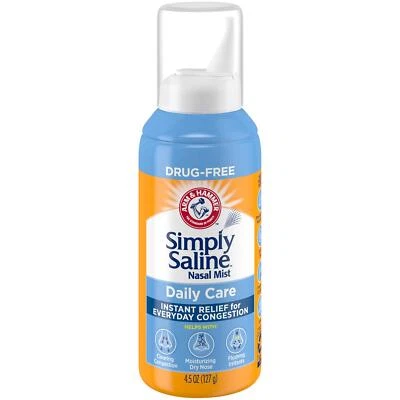 ARM & HAMMER Simply Saline Nasal Care Daily Mist 4.5oz � Instant Relief for - Image 1 of 4