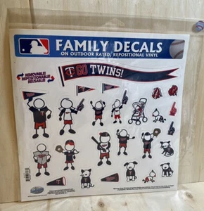 Minnesota Twins MLB Baseball Family Decal Stickers #1 Fan Family New - Picture 1 of 4