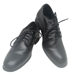 Kenneth Cole New York schwarz gerade Linie elegante Schuhe Oxford Jungen Größe 1,5 - Bild 1 von 13