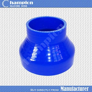 Blue 2" to 2.5" inch 51mm to 64mm Silicone Straight Reducer Coupler Hose Turbo - Imagen 1 de 4