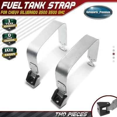 Set of 2 Fuel Tank Strap for Chevrolet Silverado 2500 GMC Sierra 2500 3500 HD  - Image 1 of 4