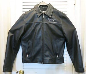 Giacca di pelle nera grande Harley Davidson 97023-06VM - Foto 1 di 9