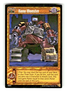 Juego de cartas coleccionables Teenage Mutant Ninja Turtles 2004 Nano Monster #01071 - Imagen 1 de 4