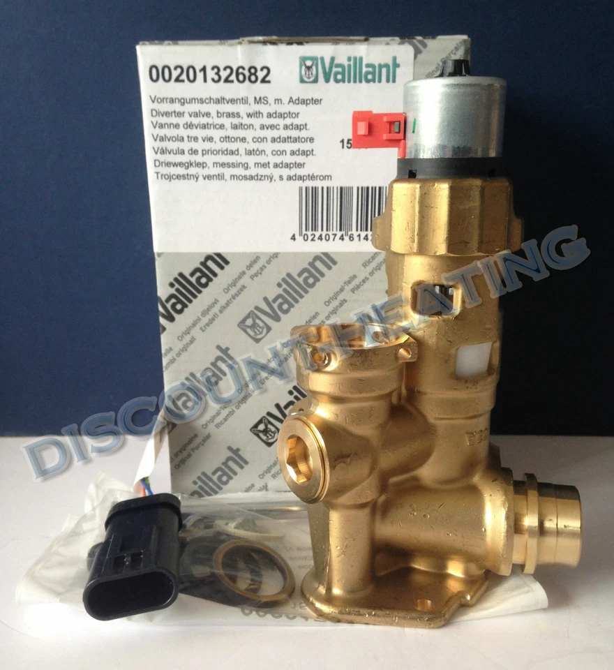 Vaillant Ecotec plus 824 831 837 937 & pro 24 28 diverter valve 0020132682 - Image 1 of 1