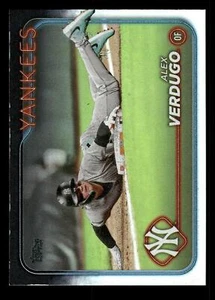 2024 TOPPS UPDATE ALEX VERDUGO RAINBOW FOIL #US152 NEW YORK YANKEES - Picture 1 of 2