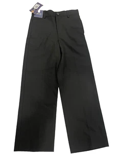 Cherokee Black Pants Slacks Youth Boy's Size 7 Adjustable Waist - Picture 1 of 10