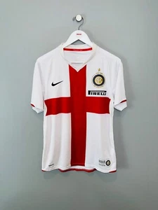 INTER MILAN 2007/08 AWAY SHIRT (S) ORIGINAL VINTAGE NIKE FOOTBALL SHIRT - Imagen 1 de 8