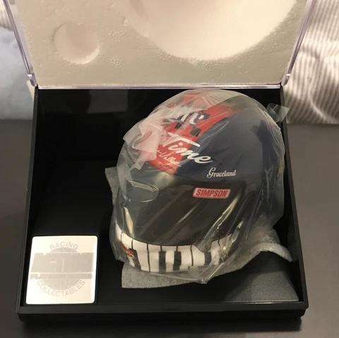 Action Rusty Wallace Miller Lite Elvis Presley 1:4 Scale Helmet Collectible Rare Cover