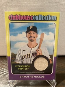 Bryan Reynolds 2024 Topps Heritage #CCR-BR Clubhouse Collection Pirates - Picture 1 of 2
