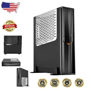 Compact Gaming PC Case for Mini-ITX with Air Cooling & Stylish Aluminum Finish - Picture 1 of 10