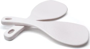 2PCS Plastic Rice Paddle Spoon Rice Scoop Non-Stick Rice Spatula Rice Cooker New - Picture 1 of 1