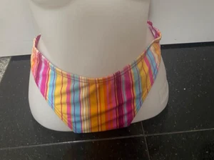 eleMar Bikinihose Pink/gestreift Größe 34 neu❤️ - Bild 1 von 3