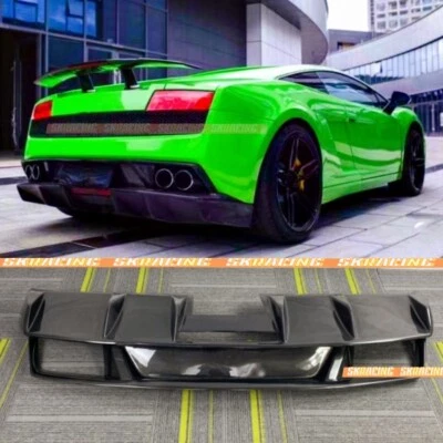 Диффузор кромки заднего бампера из настоящего углеродного волокна для Lamborghini Gallardo 550 560 570 - Изображение 1 из 4