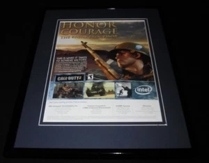 Call of Duty 2 2006 Framed 11x14 ORIGINAL Vintage Advertisement - Picture 1 of 1