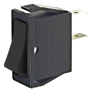 Interruttore a bilanciere 220V 16A unipolare nero autoritorno momentaneo 12V - Picture 1 of 2