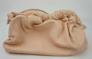 Mansur Gavriel Dahlia Leather Mini Cloud Pouch - Picture 1 of 8