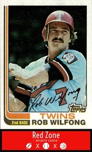 1982 Topps - #379 Rob Wilfong NM Set Break. - Picture 1 of 2