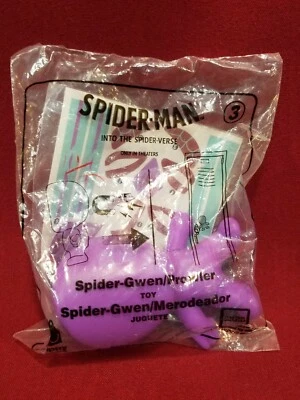 McDonald's SPIDERMAN Happy Meal Toy #3 Into the Spider Verse Spider-Gwen/Prowler - Image 1 of 4
