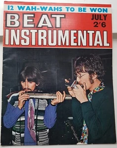 Beat Instrumental Magazine 67. Juli (Cover: George Harrison & John Lennon) - Bild 1 von 1
