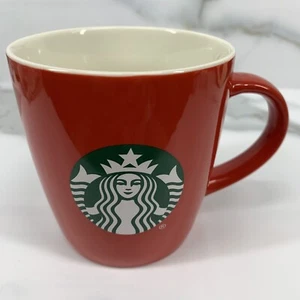 Taza clásica Starbucks roja verde taza de café lisa 12 oz 2020 té espresso cerámica - Imagen 1 de 8