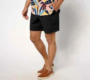 Studio Park x Alberti Popaj Herren Beach to Street Short - Schwarz - 38 - NEU - A642852 - Bild 1 von 2