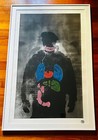 3D Robert del Naja edition of 11 print no banksy street art writing massive atta