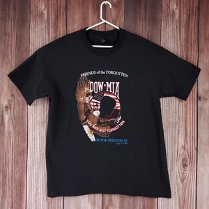 Vtg 1998 Ride for the Forgotten Single Stitch Shirt Black Size 2XL Made in USA - Picture 1 of 11