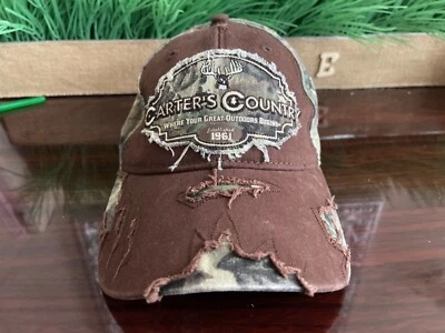  Center Stage Headwear Carter’s Country Rough Brush Brown/Camo Hat - Image 1 of 4