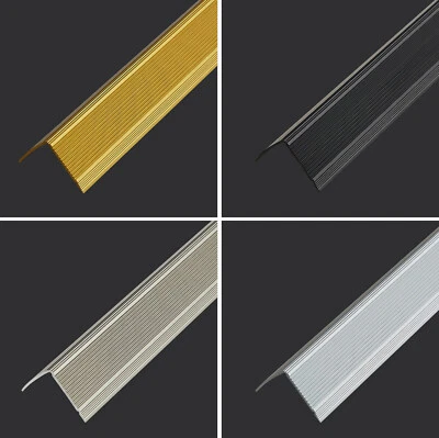 Treppenkantenprofil Treppenkante Winkelprofil Treppenschiene 30 x 35 x 2mm Alu - Bild 1 von 4
