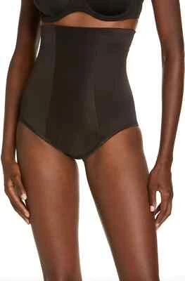 Miraclesuit L31055 女式黑色高腰塑形内裤 M 码 — 第 1/2 张图片