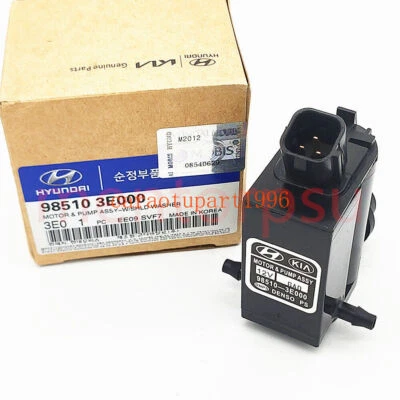 Bomba lavadora de parabrisas para 08-12 HYUNDAI SANTA FE KIA SORENTO REDONDO 98510-3E000 Foto 1 de 4