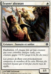 *MRM* FR/VF 4x Ecuyer akrasan - Akrasan Squire MTG Shard - Picture 1 of 1