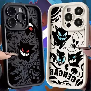 Anime Gengar Monster Phone Case for iPhone 16 15 14 13 12 11 Mini Pro Max Plus - Picture 1 of 14