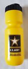 United States Army Yellow Plastic Water Bottle 