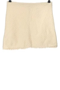 MANGO Minifalda Mujeres Falda Talla EU 40 crema look casual - Imagen 1 de 5