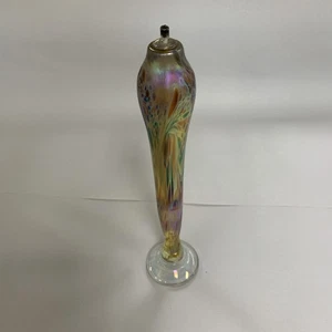 Eine, gebrauchte, Vintage, Brian Maytum, Glas Öllampe - Bild 1 von 8