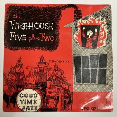 The Firehouse Five Plus Two Vol 5 - Good Time Jazz 7" Vinyl EP Dixieland Jazz Foto 1 de 4