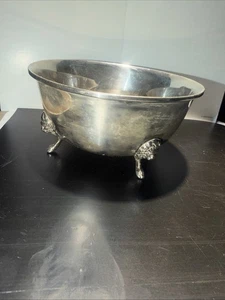Original Art Nouveau Effy signed BH Sterling Silver Footed Bowl - Afbeelding 1 van 1